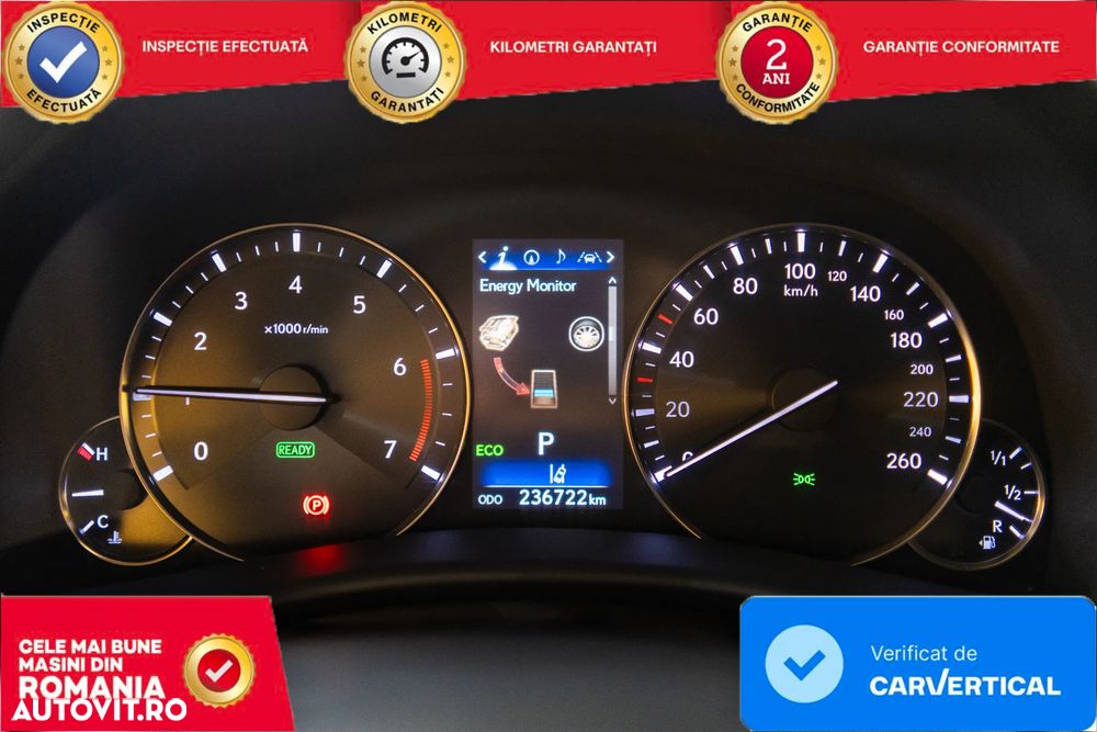 Lexus Seria GS 300h Aut Luxury - 13