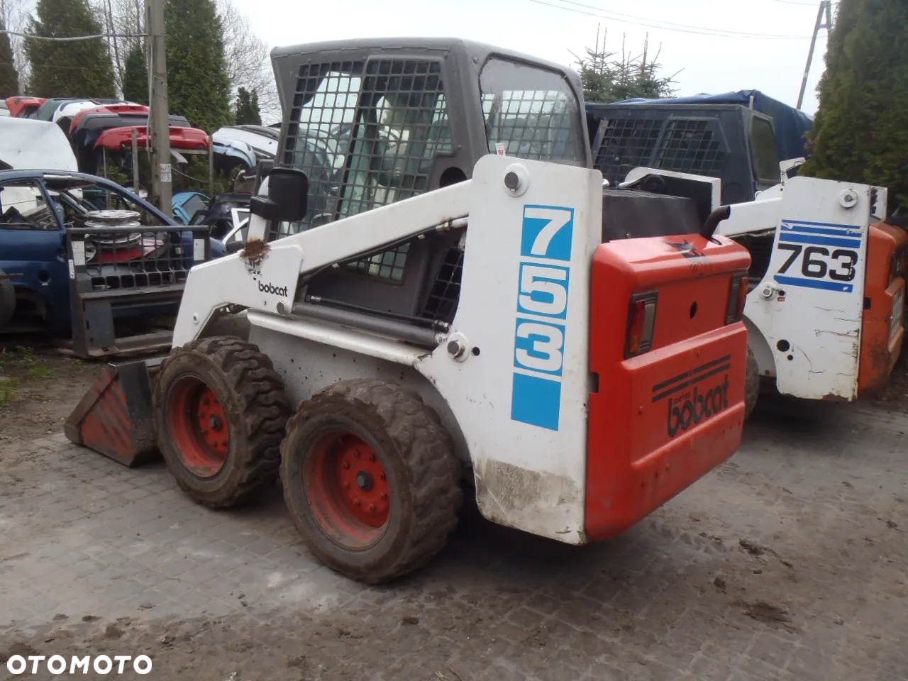 buda korpus ramiona silnik bobcat 763 jak S130 S160 S175 jak nowy znikomy przebieg - 14