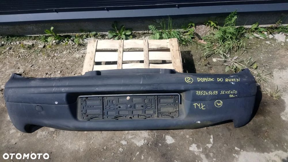 ZDERZAKI TYŁ PRZÓD FIAT SEICENTO - 8