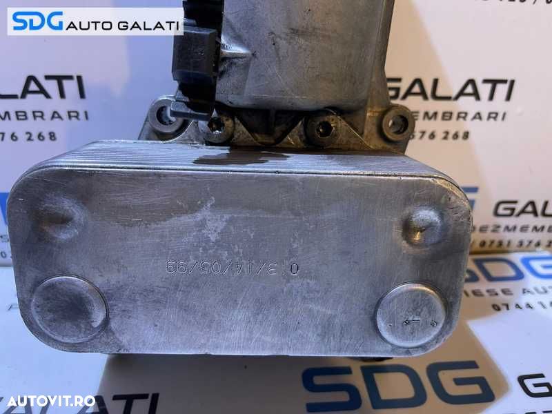 Suport Corp Carcasa Filtru Radiator Termoflot Ulei Opel Signum 2.0 DTI 2003 - 2008 Cod 90571672 - 5