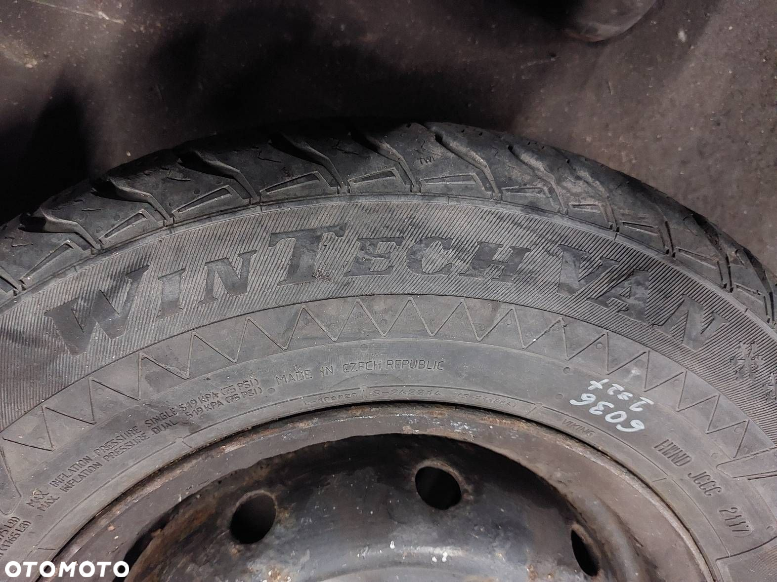 FELGI STALOWE 2 SZT 5x160 5,5Jx14 ET60 FI65,1 FORD TRANSIT IV - 5