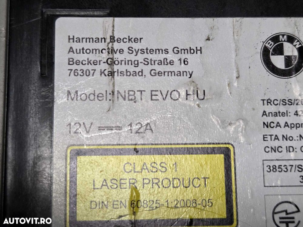 Modul unitate navigatie NBT EVO hu BMW cod 9437949 - 5