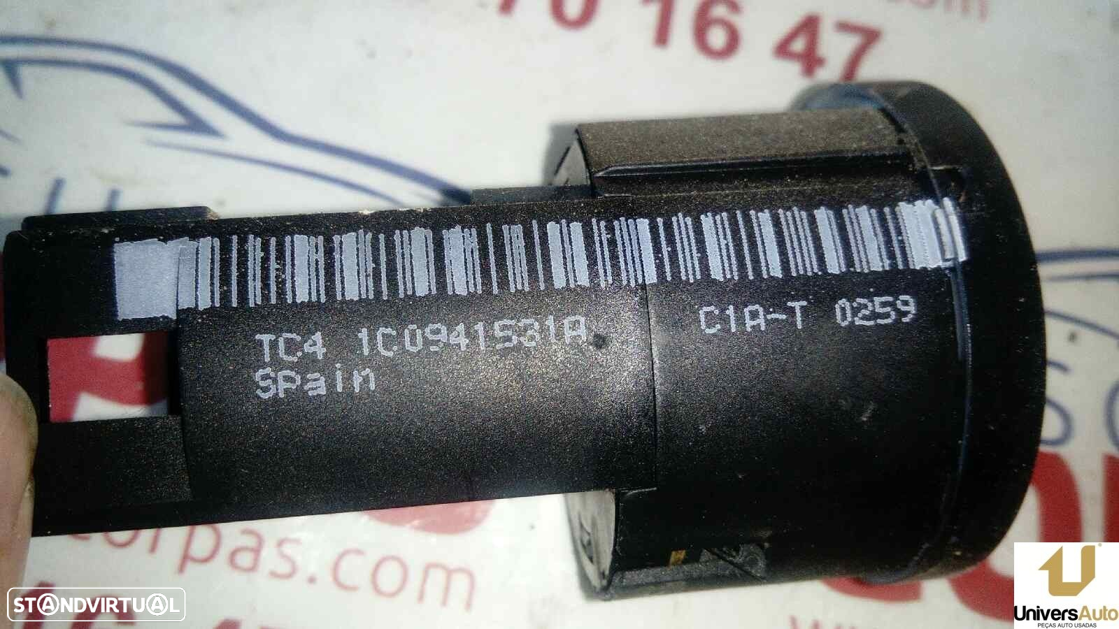 COMANDO LUZES VOLKSWAGEN GOLF IV 1999 -1C0941531A - 2