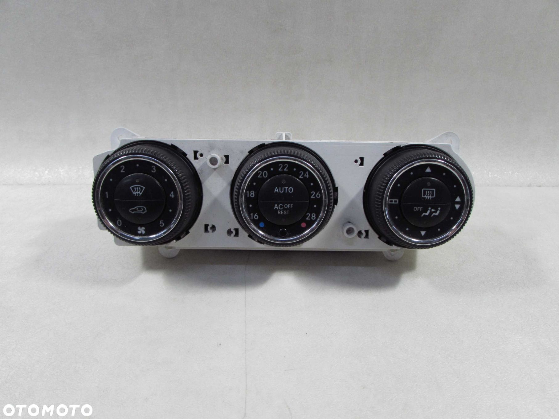 MERCEDES ML W163 LIFT PANEL STEROWANIA NAWIEWU KLIMATYZACJI 1638204989 - 1