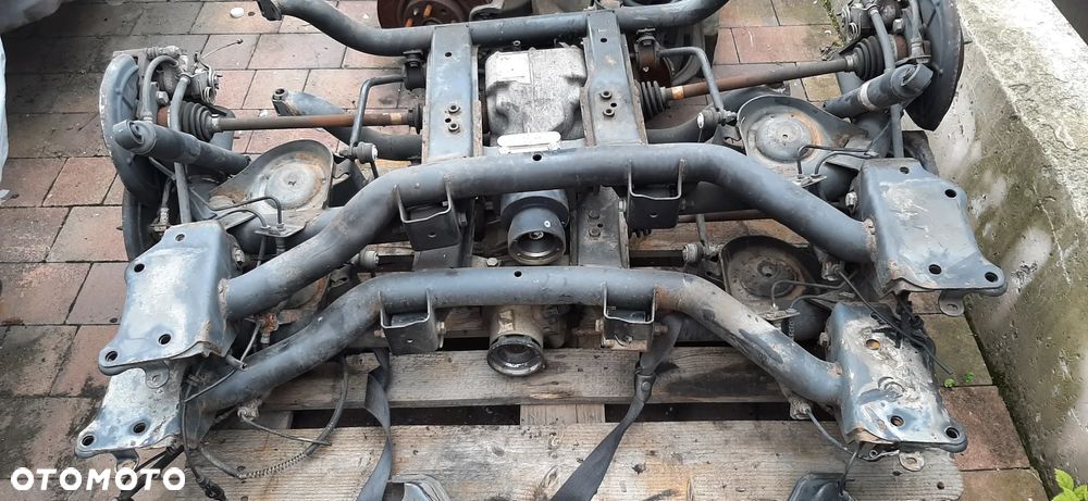 SANKI WÓZEK KOŁYSKA BELKA TYŁ PRZÓD  FIAT PANDA II 4X4 4 X 4 4WD - 3