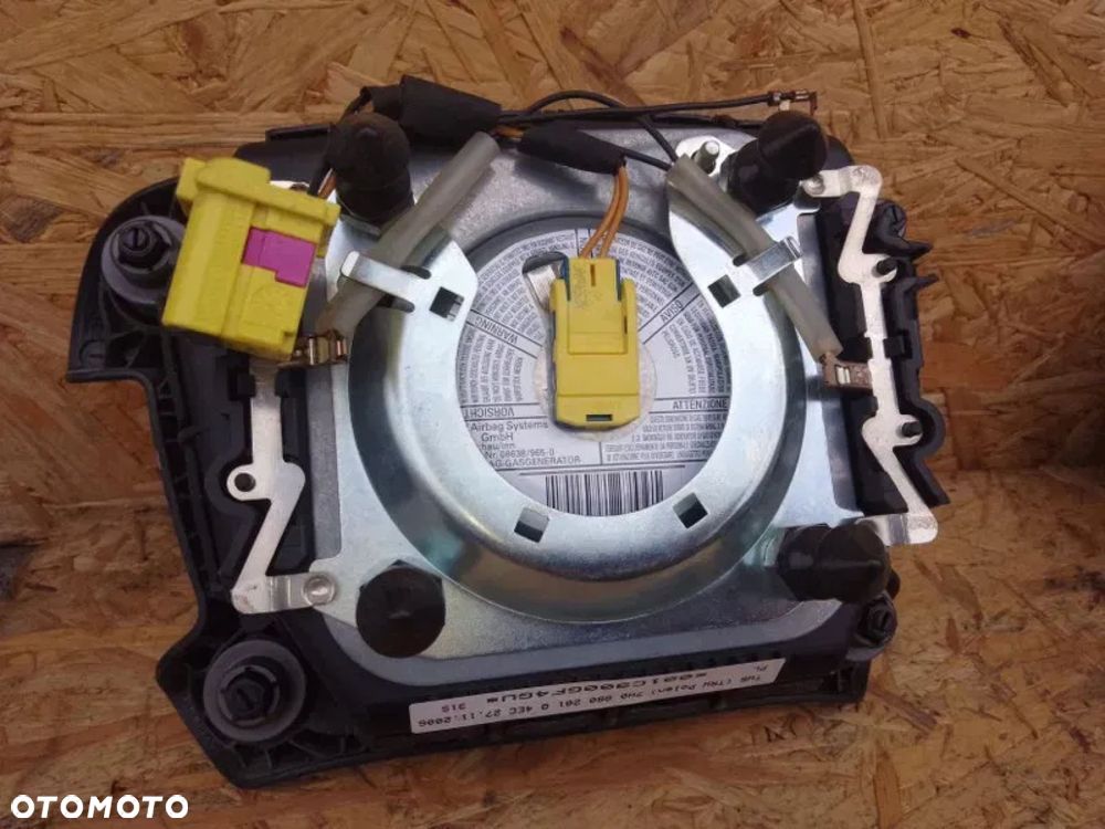 airbag poduszka kierowcy pasażera sensor pasy komplet vw transporter t5 - 3