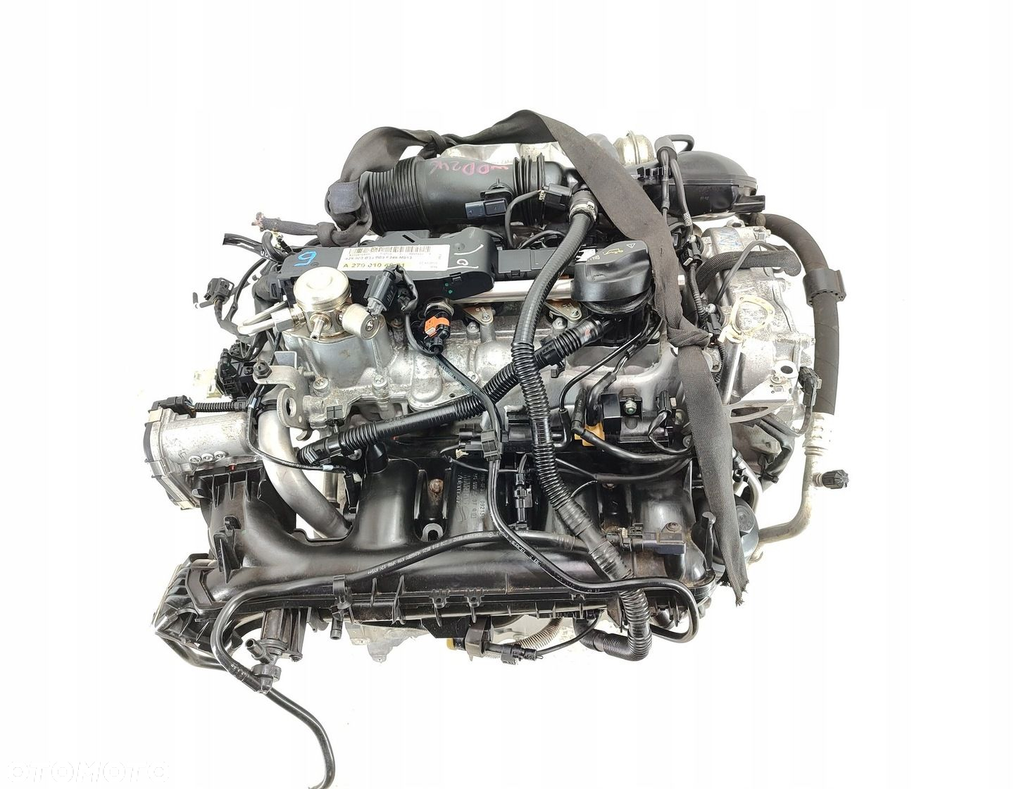 KOMPLETNY SILNIK BENZYNOWY MERCEDES-BENZ CLA C117 1.6 CGI 270910 270 910 - 2
