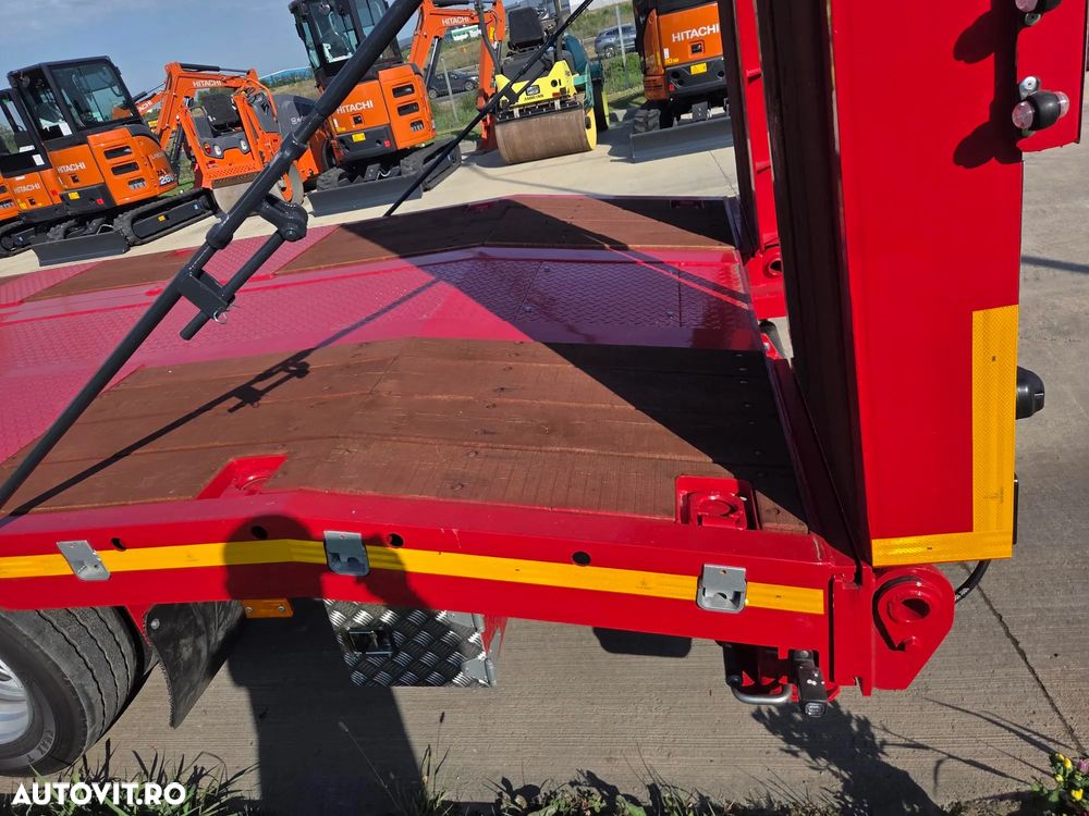Janmil TRAILER 3 axe FULL OPTION-NOU, 2026, rampe DUBLE, lemne pt extensii latime la 3m, 2 roti rezerva, axe SAF, anv Goodyear, TROLIIU, cutie depozitare, obloane pe gatul de lebada, Carte identitate RAR, Podea rabatabila, posibil leasing-PROMOTIE 58.900eur - 20