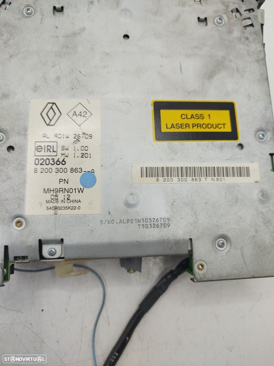 Auto Radio Renault Grand Scénic Ii (Jm0/1_) - 4