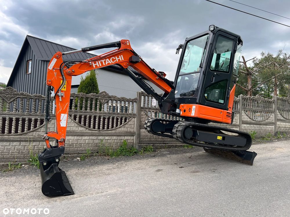 Hitachi ZAXIS 26U | Minikoparka | HITACHI ZX26 U | 3 Tony | Zerowy Obrys | Szybkozłącze Hydrauliczne | Stan IDEALNY | Mini Koparka | - 17