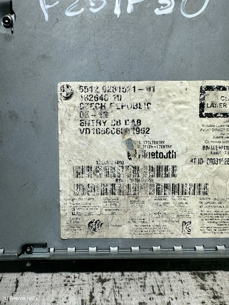 .Radio Profissional NAV GPS Navegação Audio BMW 9281521 2011 - 2020 - 8