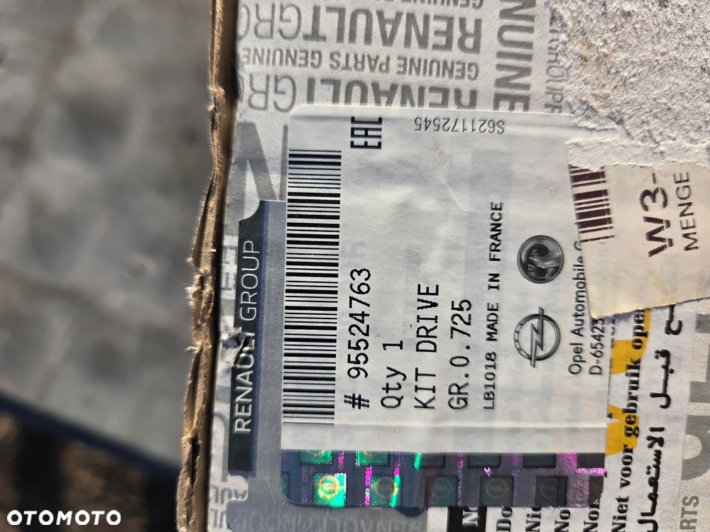 zestaw Koło łańcuch rozrządu Fiat Talento Nissan NV300 Opel Vivaro B Renault Trafic III 1.6 D 1.6 CDTI DCI 95524763 - 9