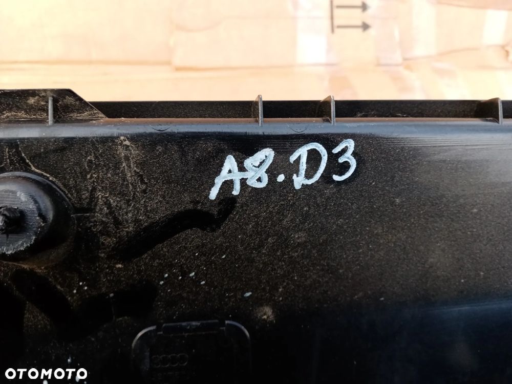 Osłona nakładka progu bagażnika Audi A8 D3 4E0863471B - 6