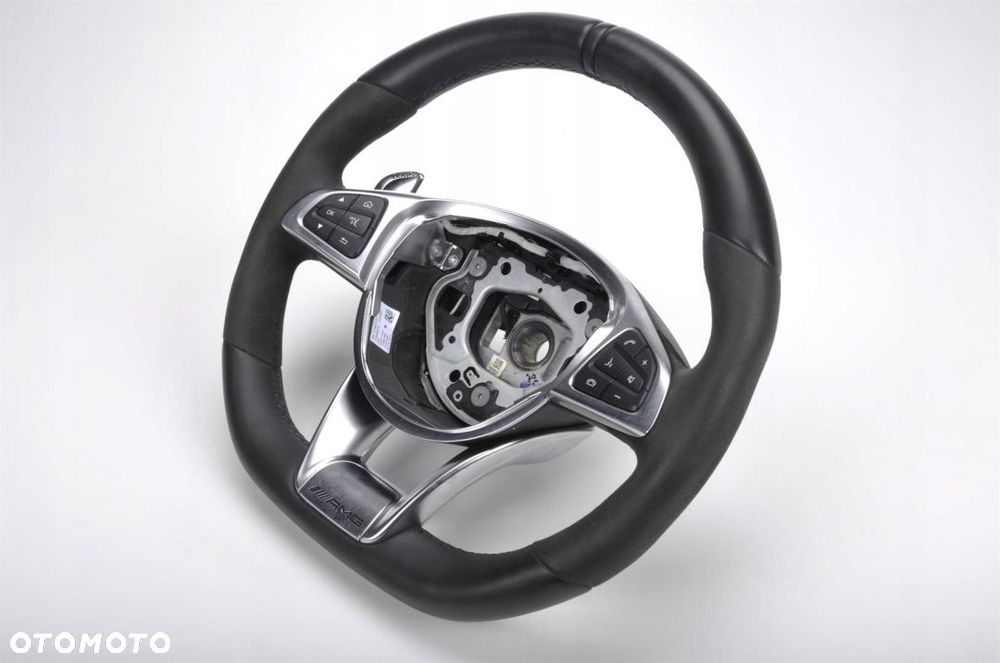 MERCEDES AMG GT S C190 KIEROWNICA SKÓRZANA - 7