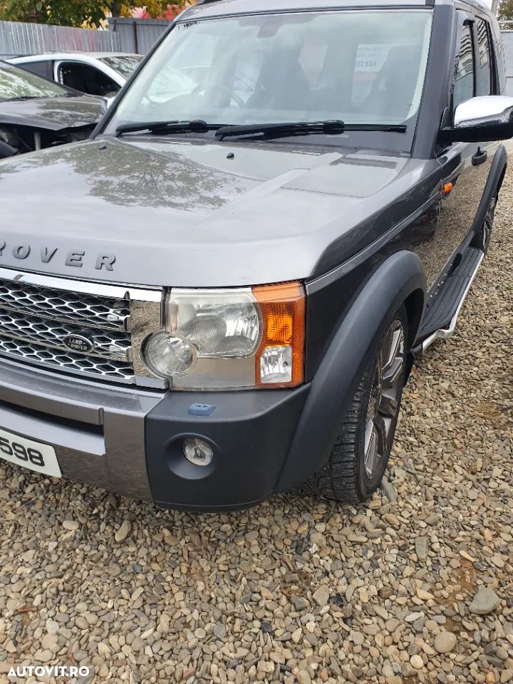 Dezmembrez  dezmembrari piese Land Rover Discovery 3 an 2007 motor 2.7 tdv6 190 cp cod motor 276DT compresor clima ac suspensie pneumatica perna aer fuzeta planetara stanga dreapta fata spate racitor gaze trager complet clapeta acceleratie admisie - 1