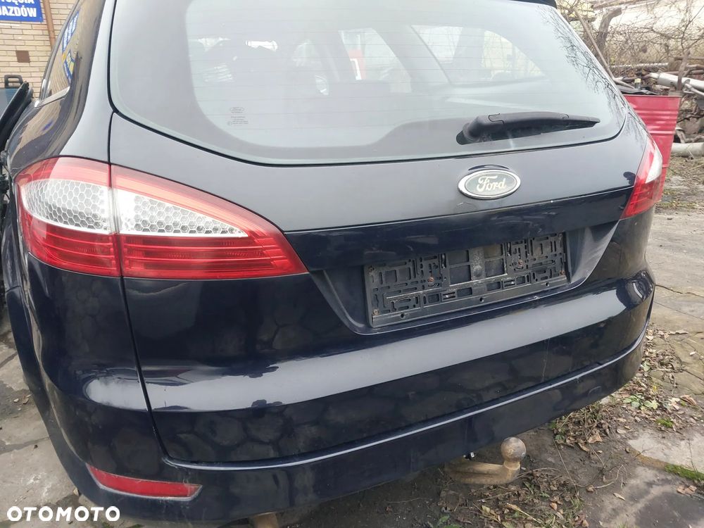 TYŁ kompletny Ford Mondeo MK4 KOMBI IV kolor V6 granatowy klapa bagażnika lampa prawa lewa mechanizm zamek ćwiartka poszycie - 1