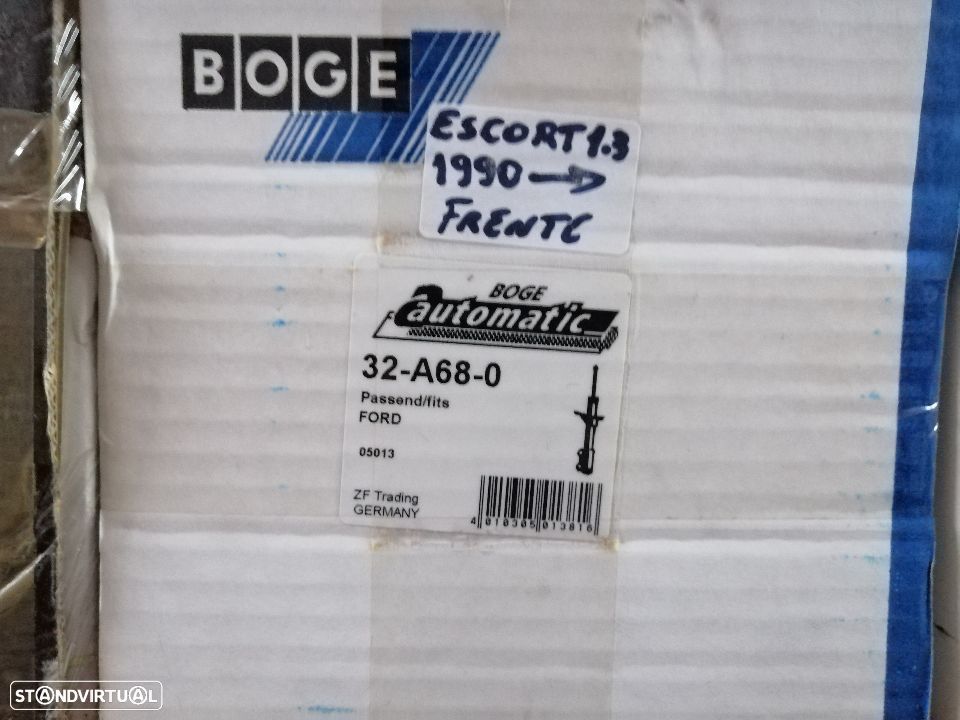 Par de amortecedores frente Ford Escort 1.3 1990- - 1