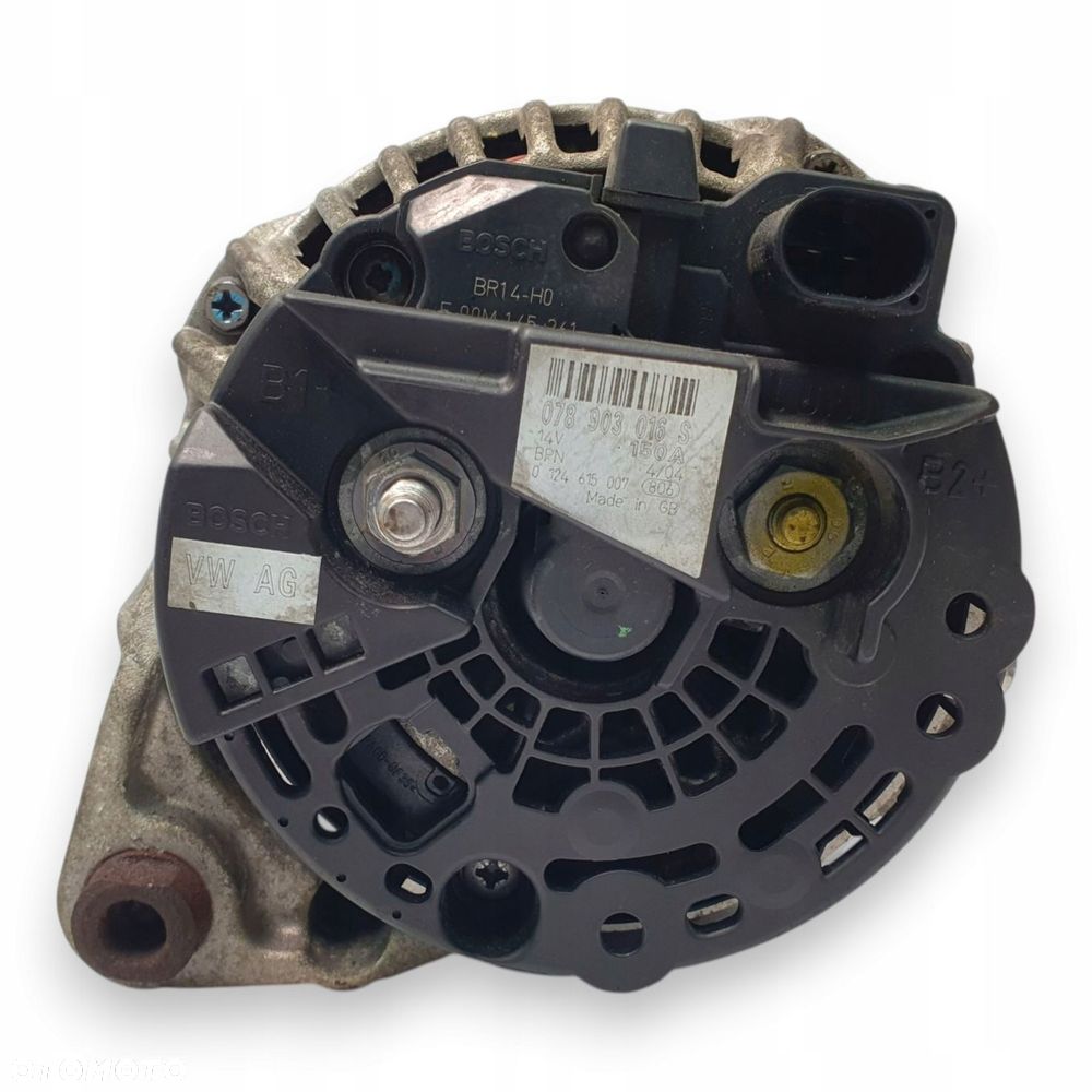 ALTERNATOR Audi A4 B6 A6 C5 Avant 3L V6 ASN 150A 078903016S Bosch - 6