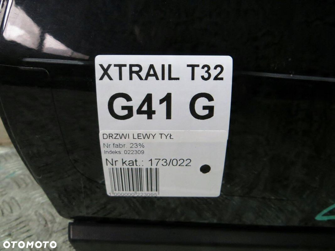 NISSAN X-TRAIL T32 DRZWI LEWY TYŁ TYLNE G41 14- - 7