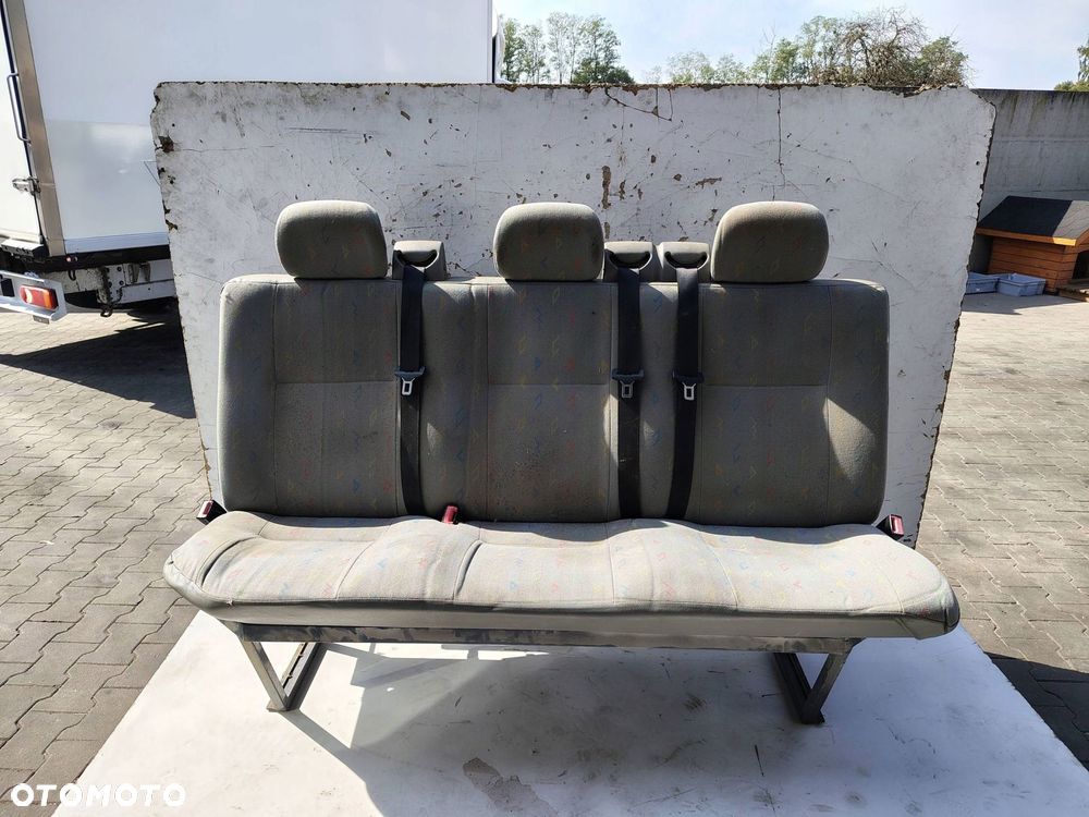 FOTELE KANAPA 2 RZĄD BRYGADÓWKA VW TRANSPORTER T5 - 1
