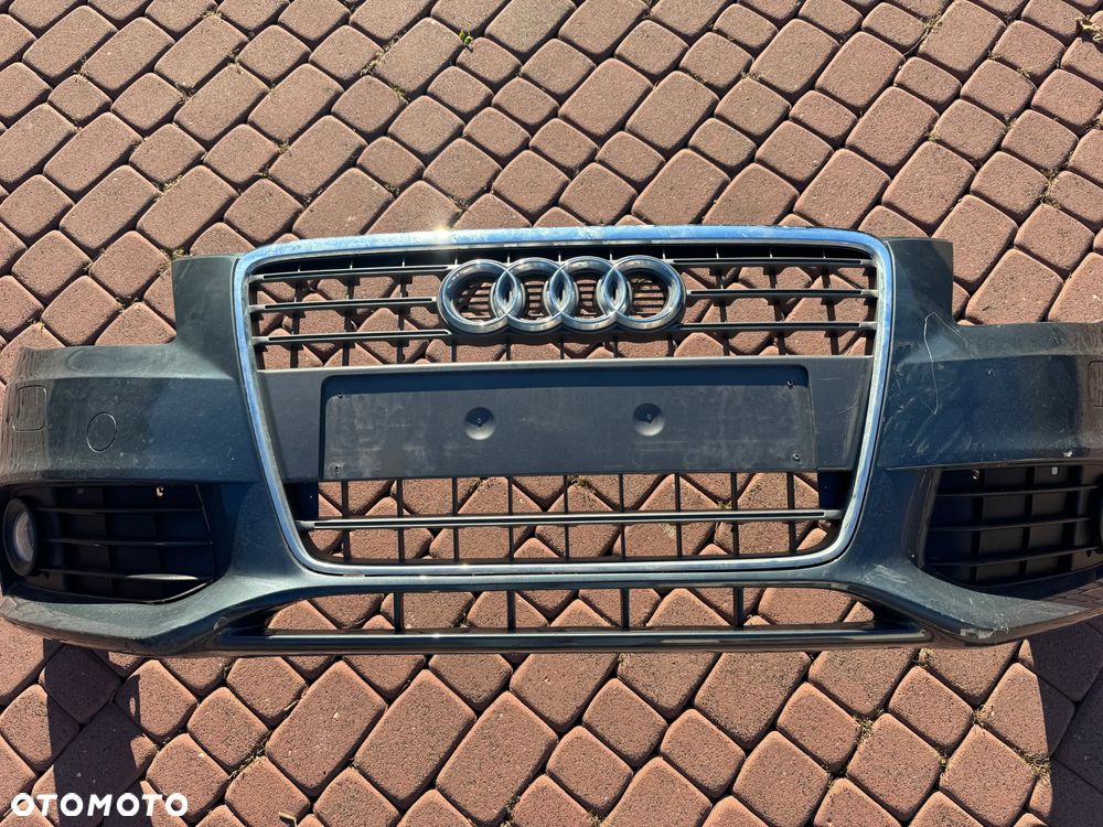 ZDERZAK PRZÓD KOMPLETNY AUDI A4 B8 SPRYSKI POD XENON - 2
