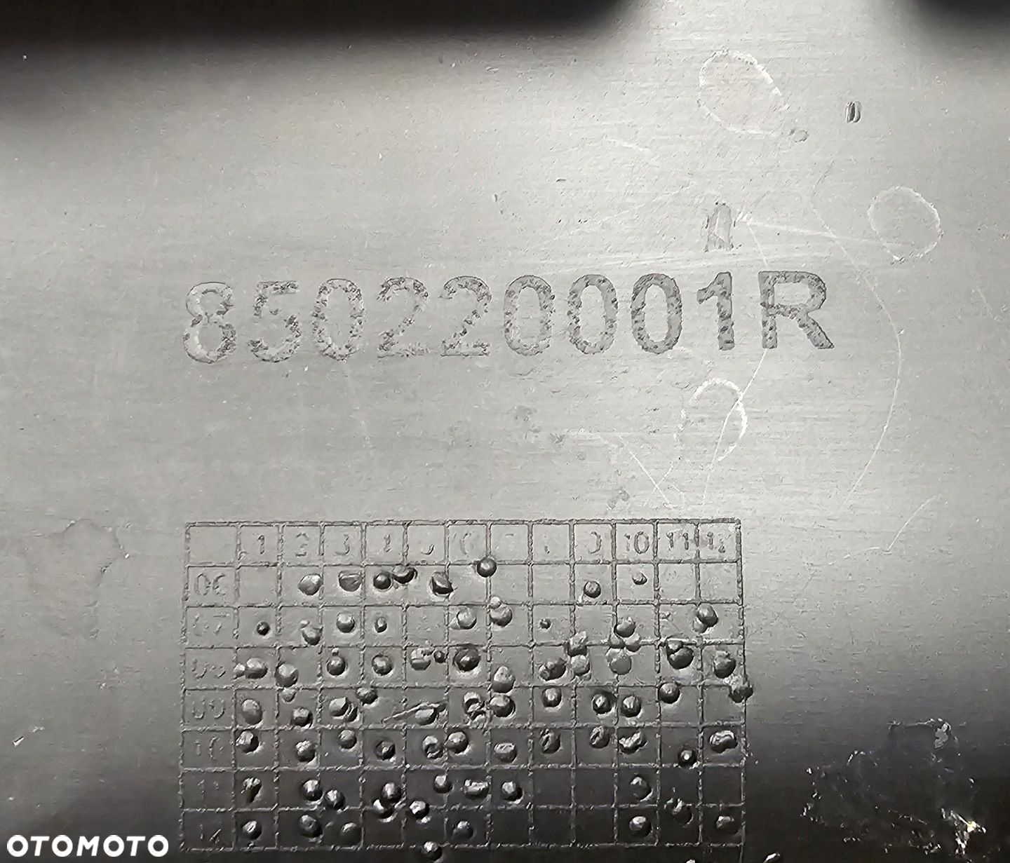 NOWY ORG SPOILER DOKŁADKA ZDERZAKA TYŁ RENAULT LAGUNA III HB 2x PDC - 2