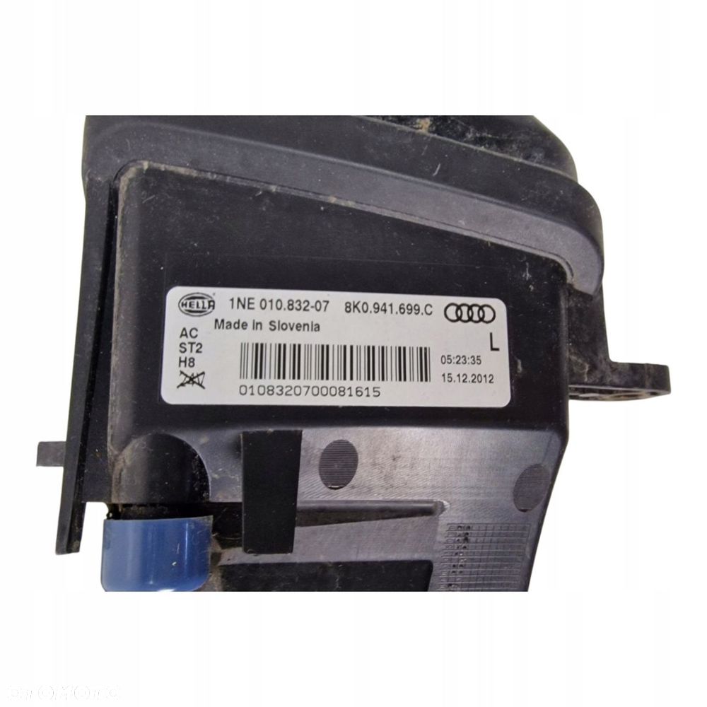 AUDI A4 B8 LIFT S-LINE HALOGEN LEWY  RAMKA LEWA 8K0807681L 8K0941699C ORG. - 4