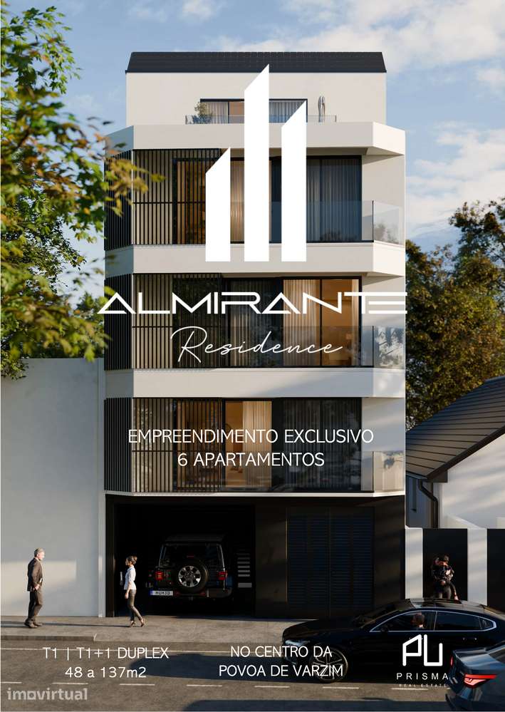 Apartamento T2 com varanda, garagem e terraço - Grande imagem: 2/13