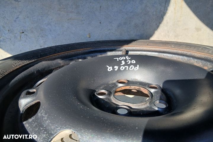Janta tabla cu anvelopa 15 185/60 R15 6C0601027B 6JX15H2 ET38 185/60 - 4