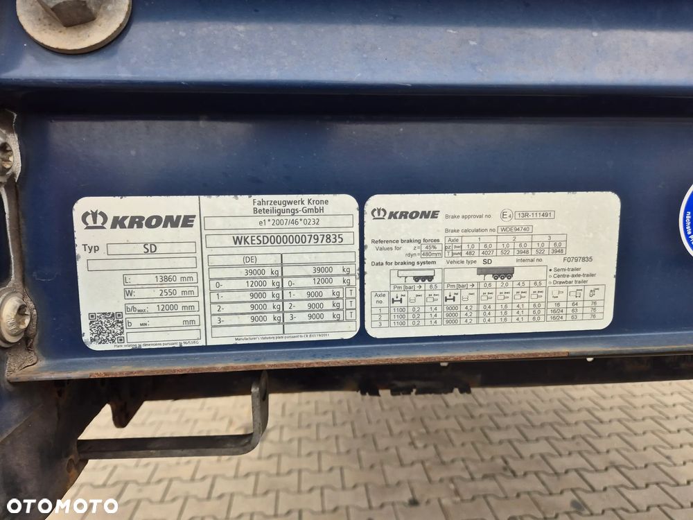 Krone SD Coil Liner mulda - 22