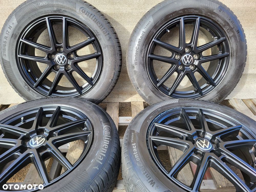 [K338] Koła zimowe 17 Cali 5x112 Continental 215/65/17 5mm VW TIGUAN - 2