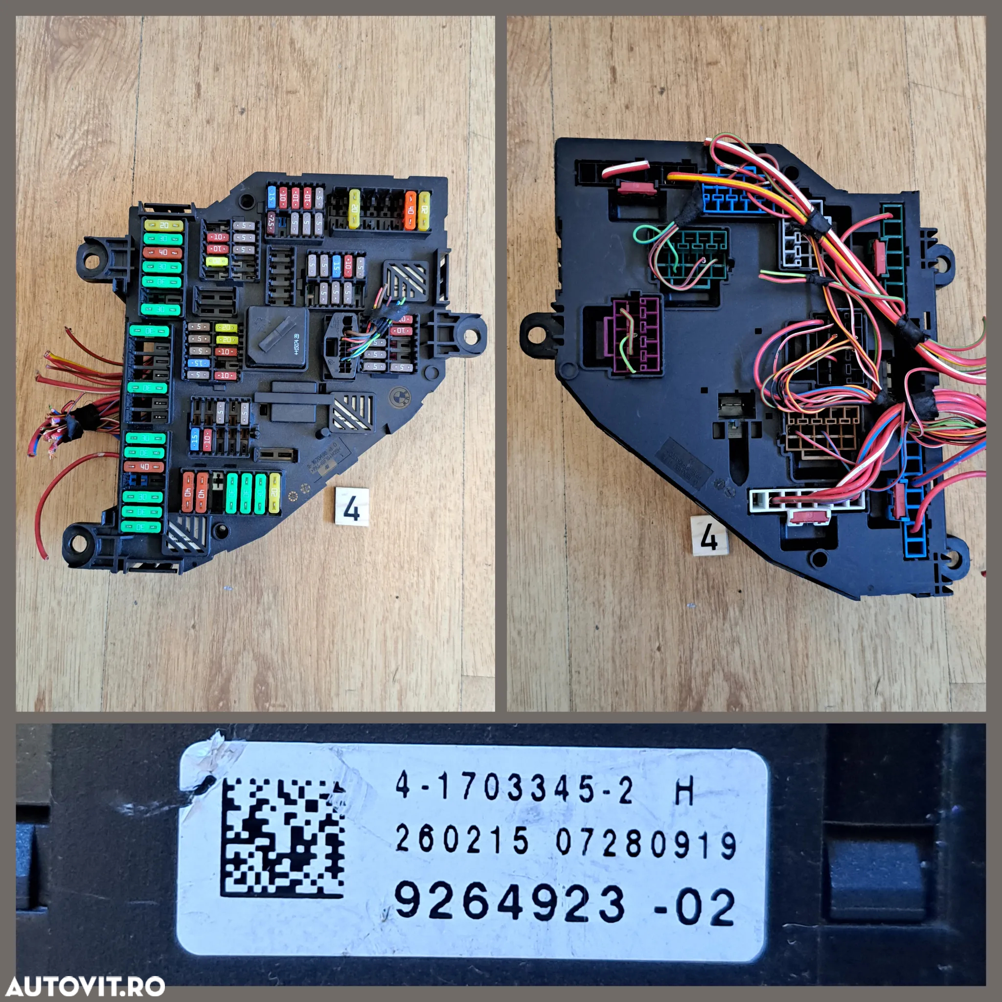 Tablou sigurante fata modul confort cutie sigurante spate BMW Seria 1 2 3 4 5 6 7 X5 X6 F Mercedes w211 - 5