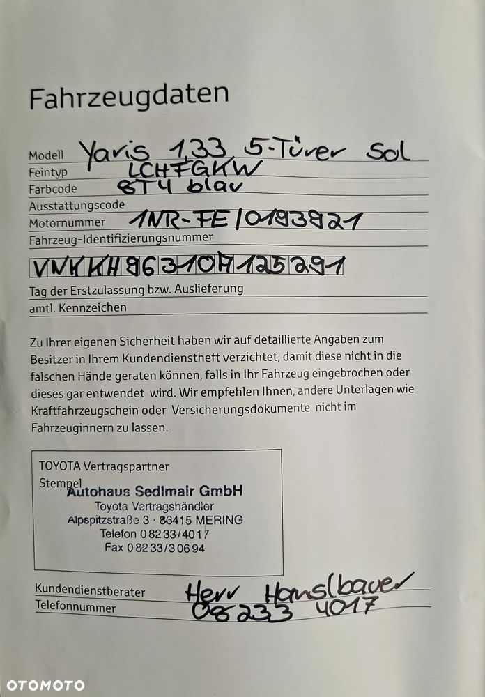 Toyota Yaris 1.33 VVT-i Life - 16