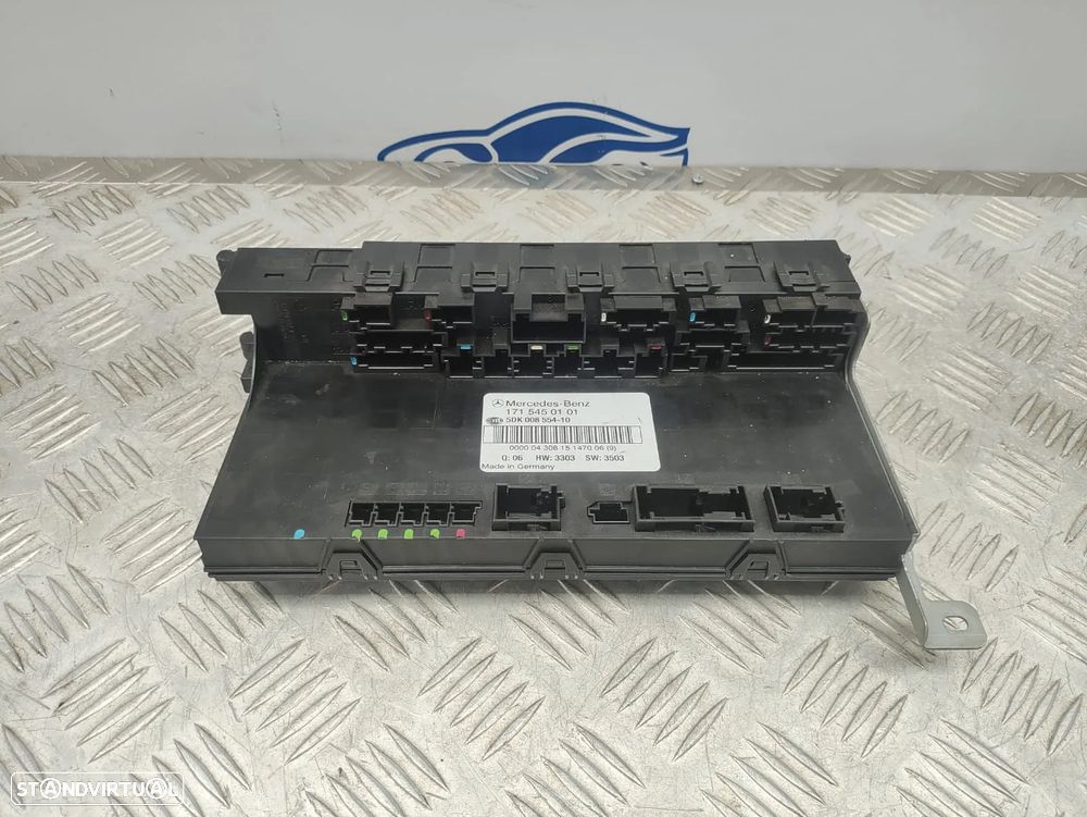 Caixa Modulo BCM Fusiveis Original Mercedes Benz SLK R171 1715450101 2004 a 2011 - 7