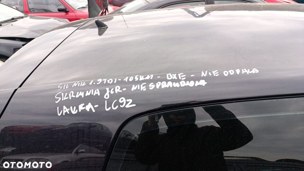 36005 VW golf V model od 03-09 silnik 1.9 TDI 105 km BXE skrzynia JCR lakier LC9Z - 7