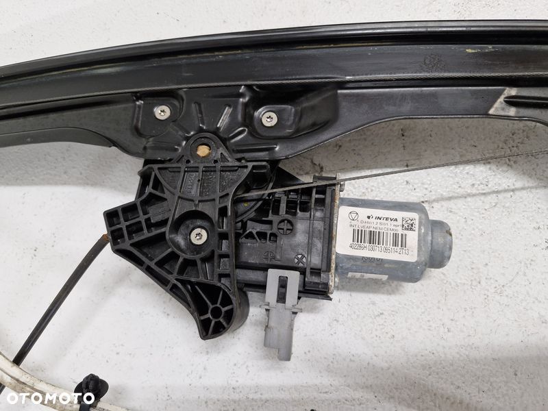 citroen ds5 mechanizm szyby prawy przód przedni podnośnik silniczek 9804388180 - 2