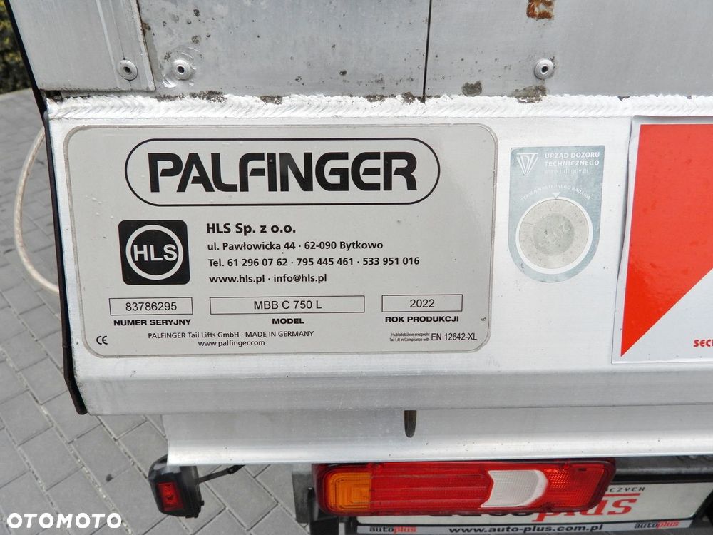 Iveco DAILY 35S18 PLANDEKA WINDA 8 PALET WEBASTO TEMPOMAT LEDY ASO KLIMATYZACJA  180KM - 25