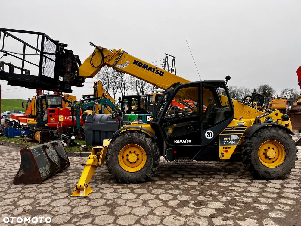 KOMATSU WH714H szufla widły + KOSZ - 2
