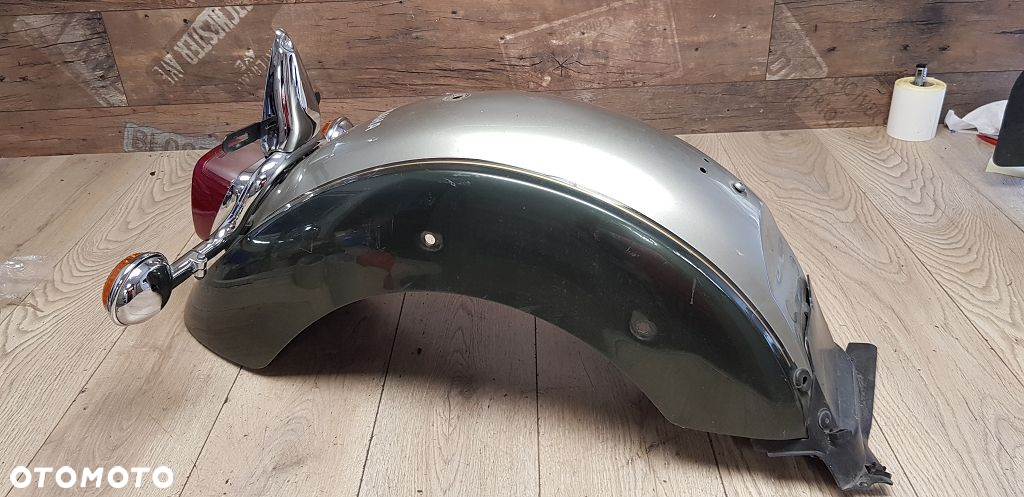 Błotnik lampa listwa kierunkowskazy XVS1100 Drag Star Classic - 8