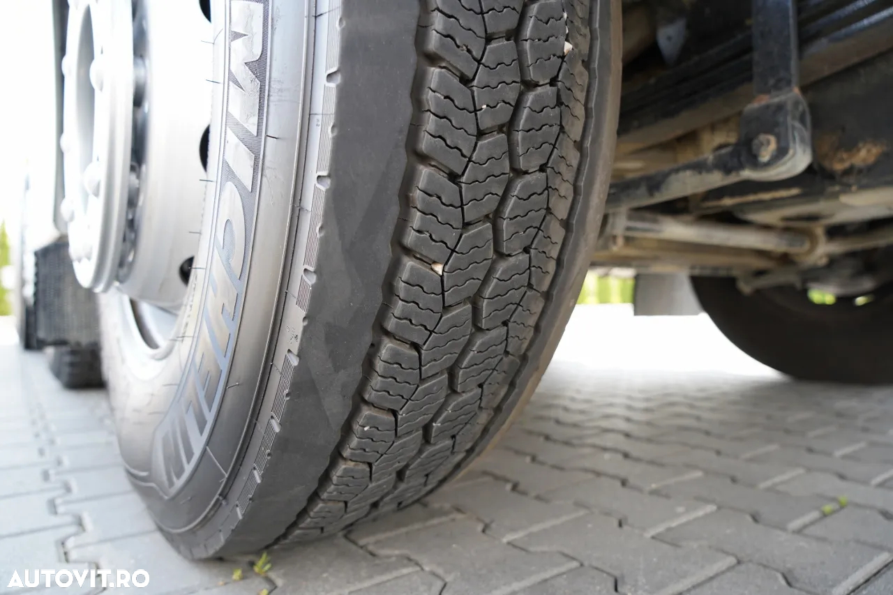MAN TGS 41.460 / 8x8 / BASCULĂ / 2 PĂRȚI / BORDMATIC / HYDROBTA / MEILLER KIPER / ANVELOPE 100% / EURO 6 / 2017 / IMPORTAT - 23