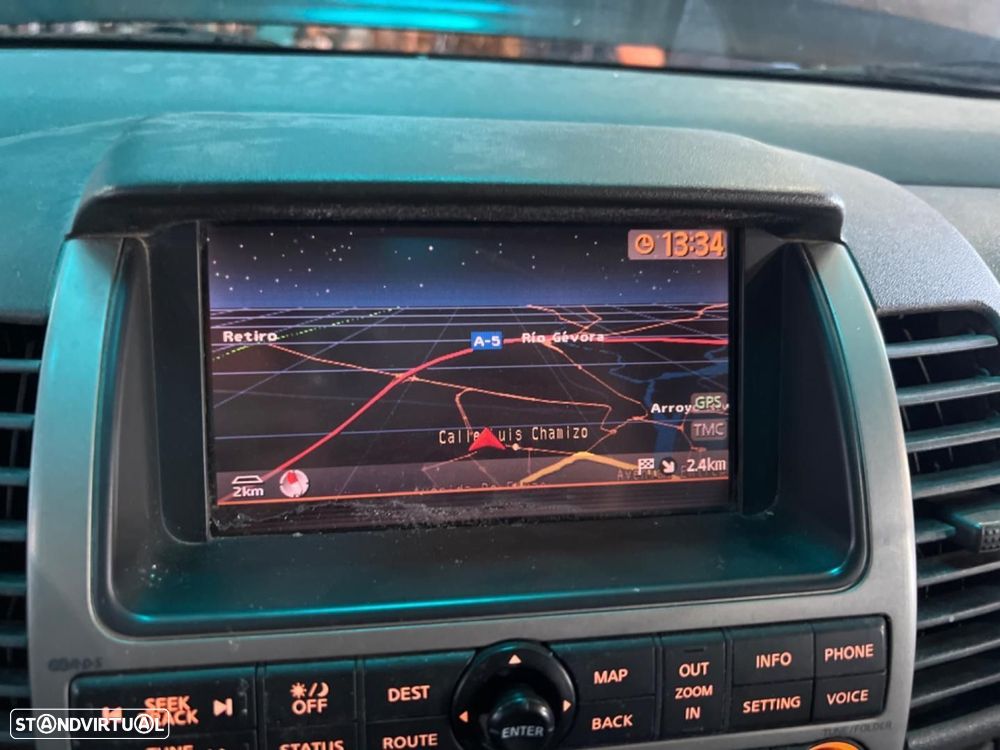 SISTEMA NAVEGAÇÃO GPS NISSAN NAVARA PICKUP D40M - 1