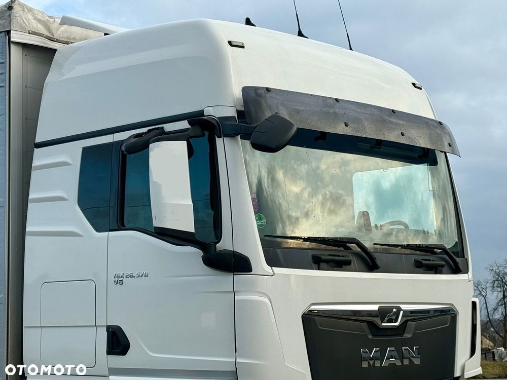 MAN TGX 26.470 / FIRANKA / 19 EUROPALET / XXL / NISKI PRZEBIEG / NOWY MODEL / 6X2 - 11