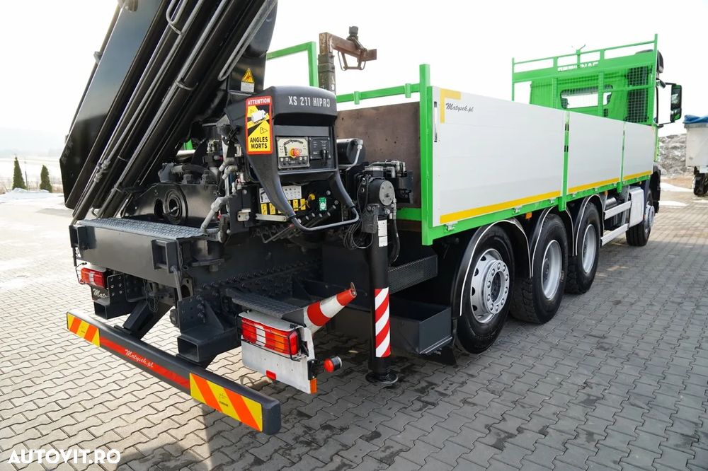 Mercedes-Benz OCS 3240 / 8x4 / LIVRARE - 7,2 M / + HIAB 211 HDS / RADIOCOMANDĂ / ROTATOARE / FURCĂ / PUNCT DE RIDICARE / EURO 6 - 16