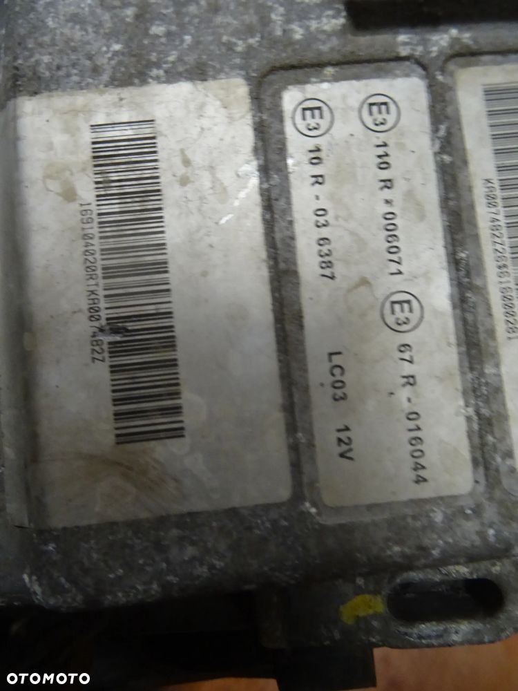 WYPRZEDAZ DO MIESIACA DACIA DOKKER LODGY STEROWNIK LPG ECU LPG X67 EU5B 14 616000281 LANDI RENZO - 2