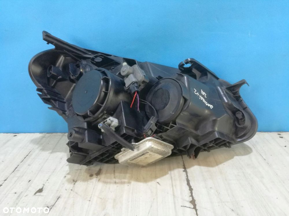Nissan Qashqai I Lift J10 lampa reflektor lewy lewa Xenon Anglik 09/13 - 3