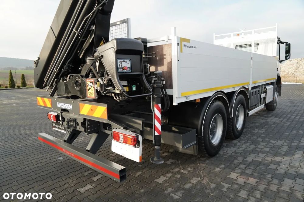 Mercedes-Benz AROCS 2640 / 6x4 / SKRZYNIOWY - 6,5 M / HDS HIAB 144 / wysów: 12,5 M / EURO 6 / STEROWANIE RADIOWE / ROTATOR / - 15