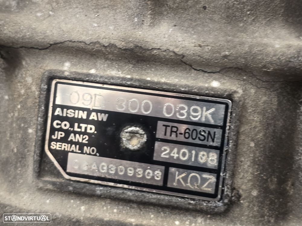 Caixa de velocidades originais KQZ para audi q7 4L 3.0 tdi quatro 2006- - 6