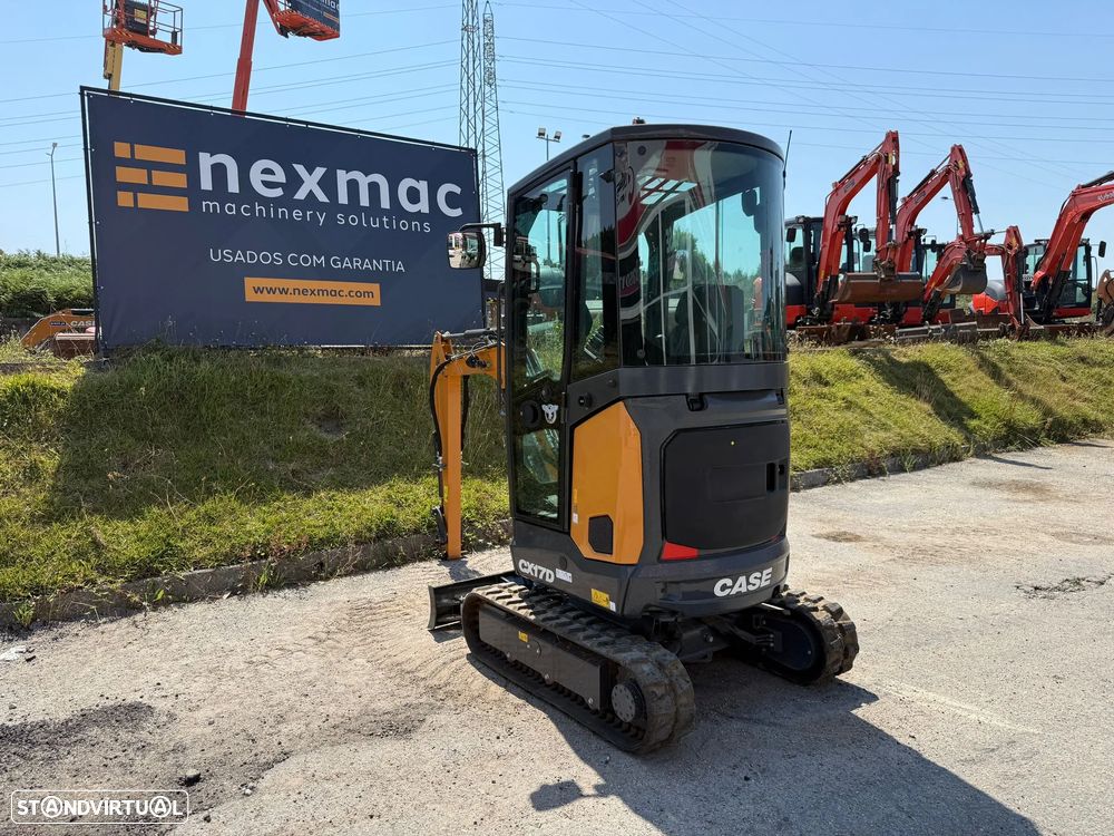 Case CX17D Cab - mini escavadora - 4
