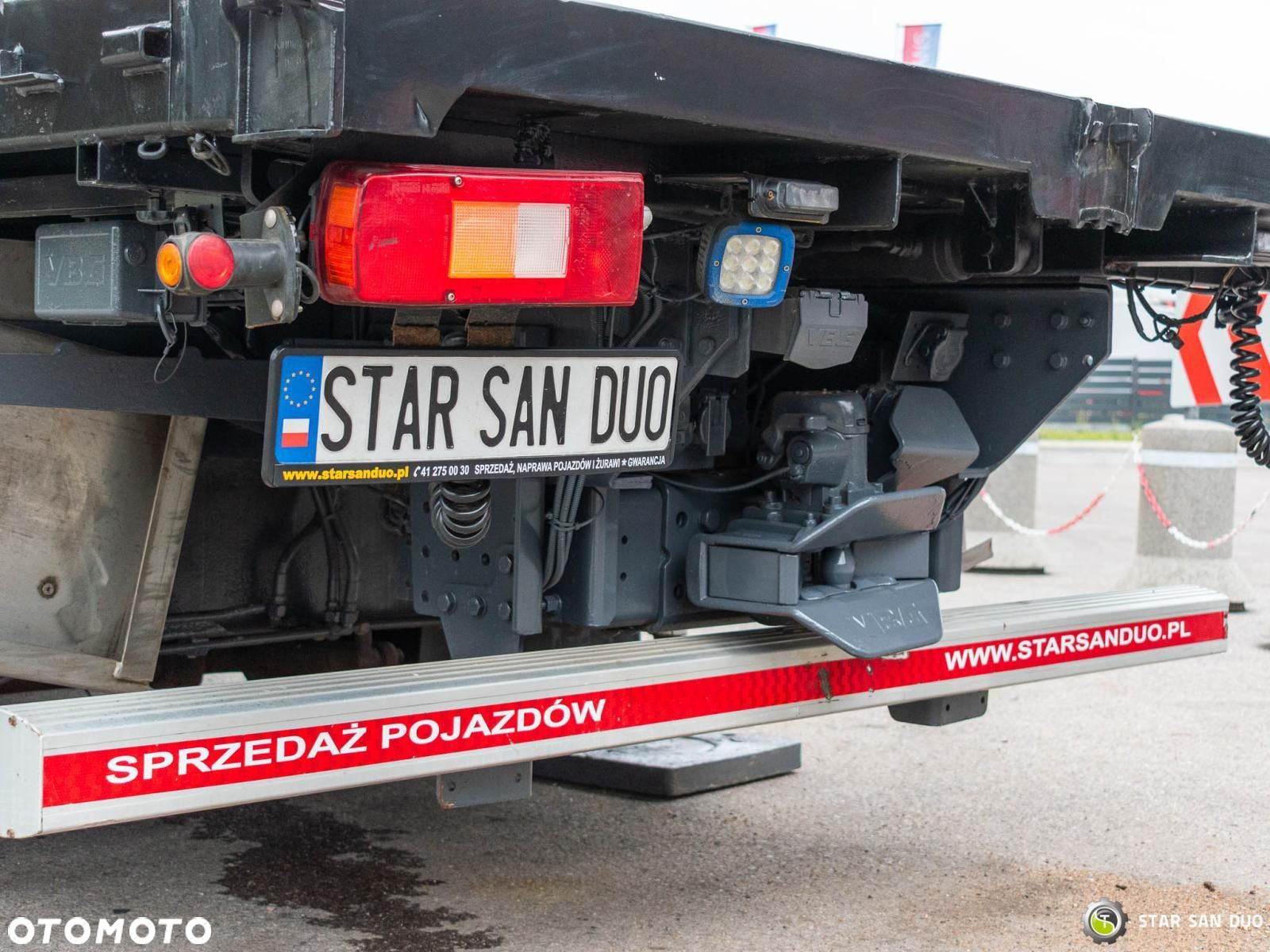 Volvo FMX 500 8x2 Effer 585 Fly Jib Wciągarka HDS Żuraw Crane - 27