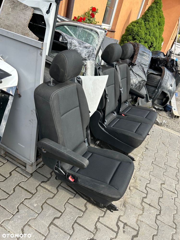 Renault Trafic III Fotele II rząd szybki demontaż montaż Vivaro B Talento - 11